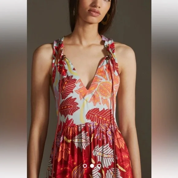 Anthropologie Omika Boho Maxi Dress - Picture 3 of 14